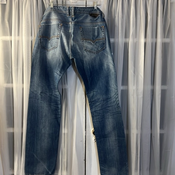 Diesel Safado Regular Slim Straight Leg Jean Men’s 32W/34L Blue Denim - Picture 14 of 14